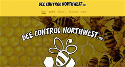 Desktop Screenshot of beecontrolnw.com
