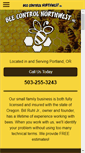 Mobile Screenshot of beecontrolnw.com